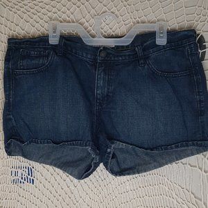 Old Navy 16 Dark Wash Denim Shorts